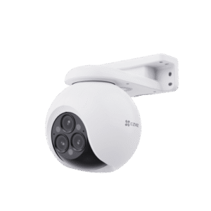 cs-h80f Cámara PT / Wi-Fi / Triple Lente / Panorámica 360° / Resolución 2k+ / Visión Nocturna a color / IA Detección de Humanos y Vehiculos / Alarma con Sirena y Luz / IP67