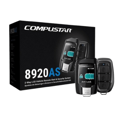 cs8920-as Kit de Alarma Vehicular Profesional y arranque remoto todo en uno de dos vías con rango de 1KM compatible con GPS X1-MAX LTE