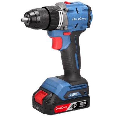 dcj-z2060-iam Rotomartillo / Taladro Inalámbrico de 20V sin Carbones, Broquero de 1/2", incluye 2 Baterías de 2.0 Ah, Cargador y Maletín