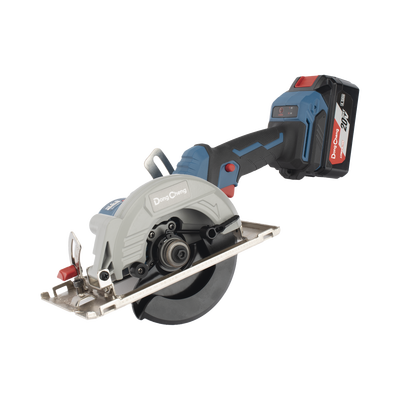 dcmy-125-dm Sierra circular Inalmbrica sin escobillas de 20V, Incluye una Batería de 4.0Ah y Cargador.
