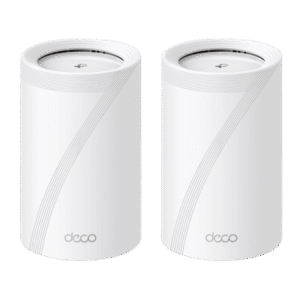 deco-be65-2pack KIT 2 Routers Inalámbrico MESH Interior para Hogar / Triple Banda Wi-Fi 7 BE9300 Mbps / 2 Puerto 2.5 Gigabit WAN/LAN / 4 Antenas Internas / Operación Multi-Link MLO / Administración Mediante la App Deco (iOS, Android) / HomeShield