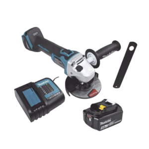 Mini esmeril Inalámbrico de 4-1/2 " 8.500 rpm, Incluye 1 bat. li-ion 18v/5.0 a.h y Cargador