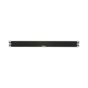 dpfp1 Tapa Ciega Para Rack Estándar de 19in, Plano, de Acero, 1UR, Color Negro
