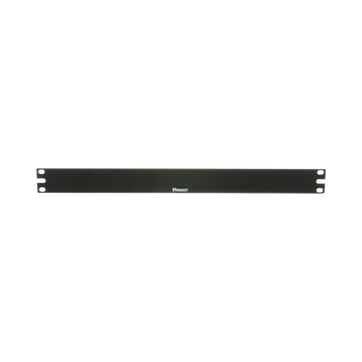 dpfp1 Tapa Ciega Para Rack Estándar de 19in, Plano, de Acero, 1UR, Color Negro