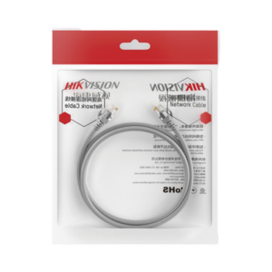 Cable de Parcheo (Patch Cord) / UTP / Cat. 6 (24 AWG) / 10 Metros (32.81 Pies) / Color Gris / Ideal para PoE+ / Interior