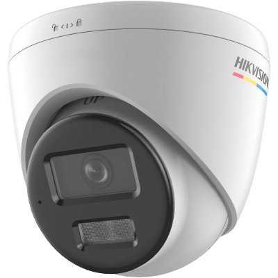 [ColorVu 3.0 + MD 3.0] Turret IP 2 Megapixel / Lente 2.8 mm / 30 mts IR + 30 mts Luz Blanca / Micrófono Integrado / ACUSENSE Lite / Exterior IP67 / dWDR / PoE / Micro SD
