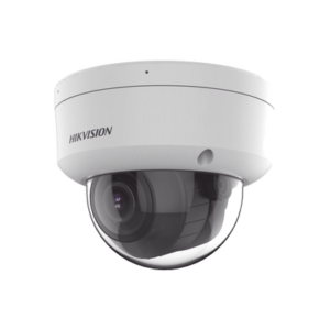 [Dual Light + 2 Micrófonos Integrados] Domo IP 8 MP (3840×2160) / Lente Mot. 2.8-12 mm / Smart IR + Blanco (40 m) / ACUSENSE / Exterior IP67 / IK10 / WDR 120 dB / PoE 802.3af / ONVIF / Alarmas I/O / Micro SD / Metal / ACUSEARCH