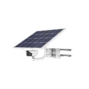 ds-2txs2628-10p-qa-glt-ch36s80la Kit Cámara Térmica Solar - Resolución 256 x 192 / Rango de temperatura -20°C a 150°C / Fusión de imagen bi-espectro / Alarma audible y estroboscópica / 4G LTE / Batería Lithium 360Wh / Panel solar 80W / IP
