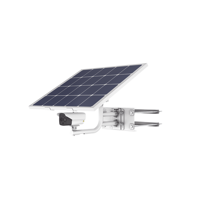 ds-2txs2628-10p-qa-glt-ch36s80la Kit Cámara Térmica Solar - Resolución 256 x 192 / Rango de temperatura -20°C a 150°C / Fusión de imagen bi-espectro / Alarma audible y estroboscópica / 4G LTE / Batería Lithium 360Wh / Panel solar 80W / IP