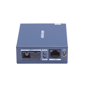 ds-3d501t-3 Transceptor Fibra Óptica Gigabit / Monofibra Monomodo / 3 km Distancia / 10/100/1000 Mbps RJ45 / SC / Metal Industrial / 4 kV Protección Rayos / -20°C a 60°C