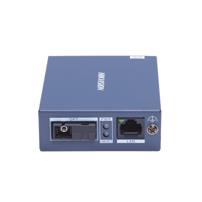 ds-3d501t-3 Transceptor Fibra Óptica Gigabit / Monofibra Monomodo / 3 km Distancia / 10/100/1000 Mbps RJ45 / SC / Metal Industrial / 4 kV Protección Rayos / -20°C a 60°C