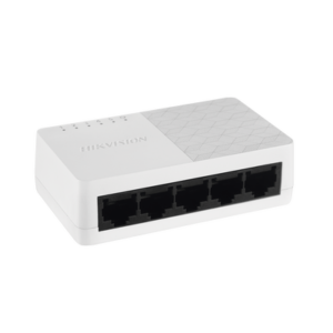 ds-3e0105d-o Switch No Administrable de 5 Puertos para Escritorio / Fast Ethernet 10 / 100 Mbps / Diseño Compacto y Estetico