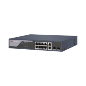 ds-3e1310p-si Switch PoE+ / Administrable / Uso en Rack / 8 Puertos 10/100 PoE+ / 2 Puertos 1000 Mbps Uplink / 2 Puertos SFP / Configuración Nube desde Hik-PartnerPro / Modo Extendido hasta 300 Metros / 125 W