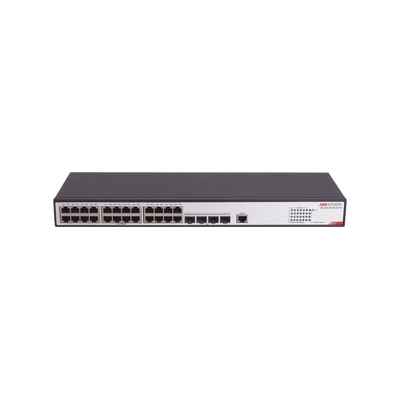 ds-3e2728-hi-24t4x Switch Gigabit / Administrable / 24 Puertos RJ45 GE / 4 Puertos SFP 10G / Soporta IGMP