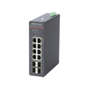 ds-3t1512hp-si-8p4f Switch Gigabit PoE+ / Industrial / Administrable / 4 Puertos Gigabit PoE+ (90 W) + 4 Puertos Gigabit PoE+(30 W) / 4 Puertos Gigabit SFP / 300 W Total / 48 a 57 VCD / Ideal para Proyectos / 300 Metros de Distancia