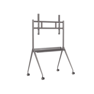 Montaje de Piso Móvil para Pantallas de 55"  hasta 75" / Compatible con VESA / Incluye Soporte para la Pantalla
