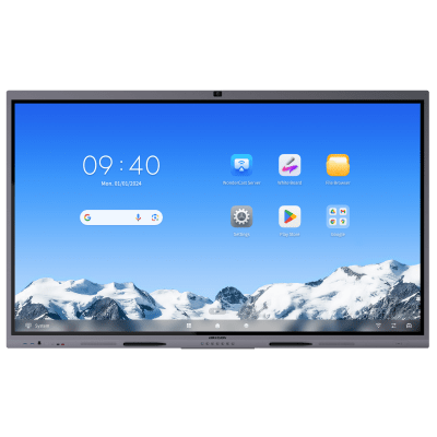 ds-d5c86rb-b2ledla Pantalla Interactiva Touch de 86" Android 14 / Asistentes IA /Google Suite Preinstalado con Certificación EDLA / Cámara Web 8 MP / Resolución 4K / Bocinas Integradas / Entradas HDMI y VGA / Incluye 2 Lápices para Escribir