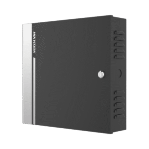 Controlador de Acceso para 1 Puerta y 2 Lectores Wiegand o RS485 / Incluye Gabinete y Fuente de Alimentación 12Vcc/8A / Soporta Batería de Respaldo /  Wiegand y RS-485 / 10,000 Tarjetas