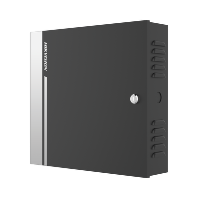 ds-k2812 Controlador de Acceso para 2 Puertas y 4 Lectores Wiegand o RS485 / Incluye Gabinete y Fuente de Alimentación 12Vcc/8A / Soporta Batería de Respaldo / Wiegand y RS-485 / 10,000 Tarjetas