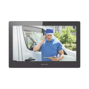 ds-kh8520-wte1 Monitor Touch Screen 10" para Videoportero IP / Estético / Video en Vivo / WiFi / Apertura Remota / llamada entre monitores / Audio de dos vías / Policarbonato