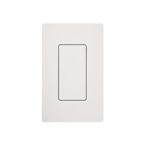 Placa ciega de pared color blanco