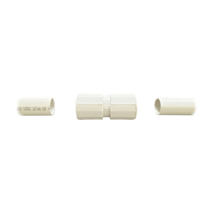 Manguito / Cople Morbidx IP67 libre de halógenos para unir tubería rígida de 16 mm (5/8") permite una instalación hermética no necesita pegamento