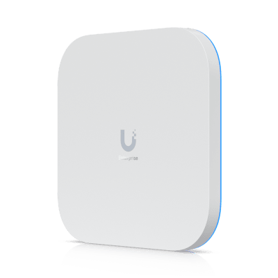 e7 UniFi Enterprise Access Point E7, WiFi 7, 2.4/5/6GHz, 10 Cadenas Espaciales, Analizador Espectral en Tiempo Real, Hasta 1000 Dispositivos, (1) Puerto 10G RJ45 y (1) Puerto 1G RJ45 para Alta Disponibilidad de Energía y Datos