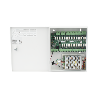 ec33 Controlador de Elevador IP Para 32 Pisos / Gestión 100% en la Nube / Interfaz Web / Pases Temporales desde App / Activación de Pisos desde App/ Wiegand / POE / 20,000 Tarjetas /100,000 Eventos / Compatible con Videoporteros Akuvox