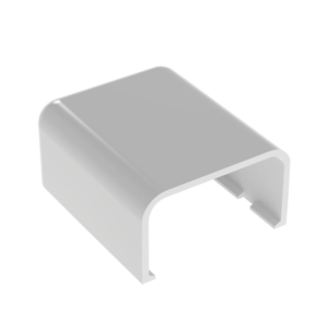 ecf10wh-x Tapa Final, para uso con canaleta LD10, material ABS, Color Blanco