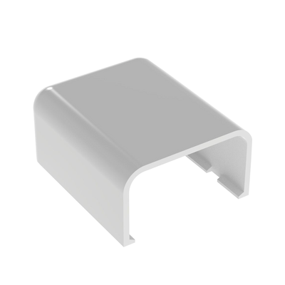 ecf10wh-x Tapa Final, para uso con canaleta LD10, material ABS, Color Blanco