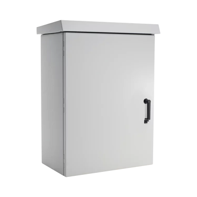 ecl906050p Gabinete Para Exterior OSP ComLine, Protección NEMA 4/12/4X/3/3R; IP66, 600 mm de Ancho, 500 mm de Profundidad, 18 UR, De Aluminio, Color Gris Claro