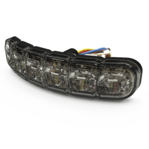 Luz perimetral , 12 LEDs Ultra Brillantes, Dual Color Rojo / Claro