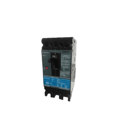 ed63b070mx Interruptor Termomagnético ED6 600V 3X70A, Sin zapatas principales.