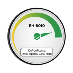 eh-icap8010-10000 Capacidad inicial 10,000 Mbps (10Gbps) para EH-8010