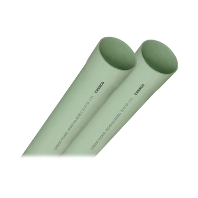 emtup4 Tubo PVC Conduit pesado de 4" (100 mm) de 3mts