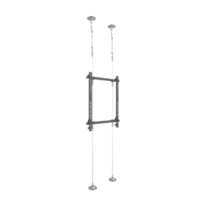 emws1u Montaje Cableado de Acero| Suelo a Techo| Capacidad Máx. de Carga 30kg| Para Pantallas de 32" ~ 75"| VESA 400 x 600
