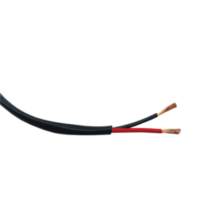 ep-1202-ext-500 Bobina de 152 Metros (500 Pies) / 12AWG 2 Conductores / Cable Profesional de ALTA FIDELIDAD 100% Cobre / Exterior / Direct Burial / Color Negro / Para Aplicaciones de Audio, Control de Acceso y Automatización