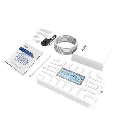 Kit Amplificador de Señal Celular 2G, 3G, 4G y 5G / Mejora llamadas convencionales y VoLTE / Amplifica señal de TELCEL, AT&T, MOVISTAR, BAIT,DiRi y más / Cubre hasta 150 m².