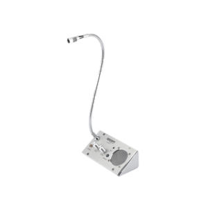 ep001t Sistema de Intercomunicación | Ideal para Ventanillas | Audio de voz de dos vías | 12V/1A 2W | Micrófono Interior + Micrófono Exterior