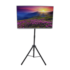 epb036ec Trípode Portátil con Soporte de piso para Monitores de 32 a 65" / Vesa 600 x 400 / Acero / Montaje de 65 cm a 1 mt
