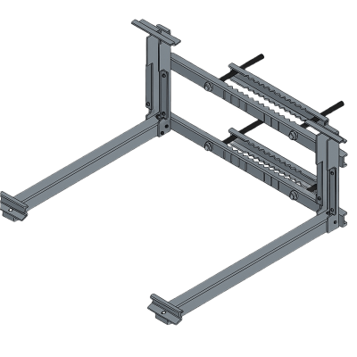 epi-mb225-v1 Montaje para Panel Solar de Poste para panel EPL18012AL y batería LIPV100A