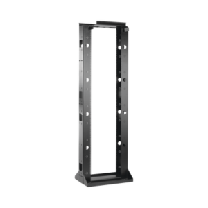 esdr19fm45u Rack de 2 Postes Sísmico, Estándar de 19 in, Rieles Numerados y Roscados #12-24, Fabricado en Acero, 45 Unidades de Rack, Color Negro