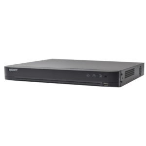 ev4008turbo DVR 8 Canales TurboHD + 4 Canales IP/ 4 Megapixel/ Acusense/ 1 Bahía de Disco Duro / 1 Canal de Audio / Videoanálisis