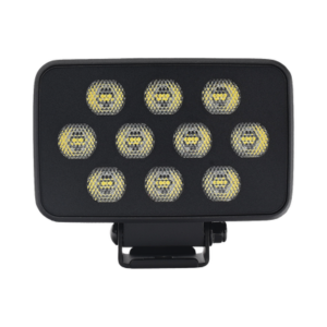 Luz de Trabajo Ultra brillante Cuadrada, 10 LED, 8937 Lúmenes, 12-24 Vcd