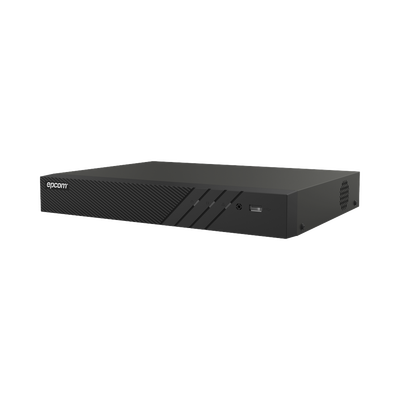 ex-8008turbo DVR 8 Canales TURBOHD + 4 Canales IP / 8 Megapixel (4K) / Audio Bidireccional por Coaxitron / ACUSENSE / Reconocimiento Facial / 1 Bahía de Disco Duro / Salida de Video en 4K / H.265+