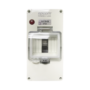 f56cb4n Gabinete Plástico para Exterior IP66 para Riel Din