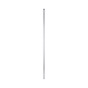 Poste de esquina fabricado en tubo galvanizado con 5 perforaciones para aisladores.