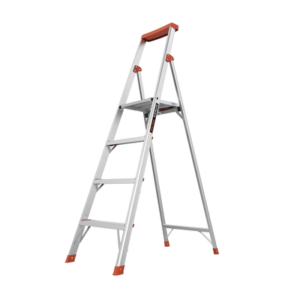 flipnlite-4c Escalera con 4 peldaños de 1.8 metros de aluminio.