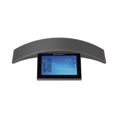 gac2570 Teléfono - Audioconferencias IP Android 10, 12 líneas SIP con 12 cuentas, pantalla táctil 8", puertos Gigabit, Wi-Fi, Bluetooth, PoE, codec Opus, IPV4/IPV6 con gestión en la nube GDMS