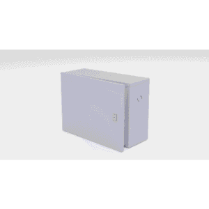 gbp01 Gabinete para instalación de 1 Batería , Fabricado en Lámina Galvanizada, Accesorios para poste (No incluidos)